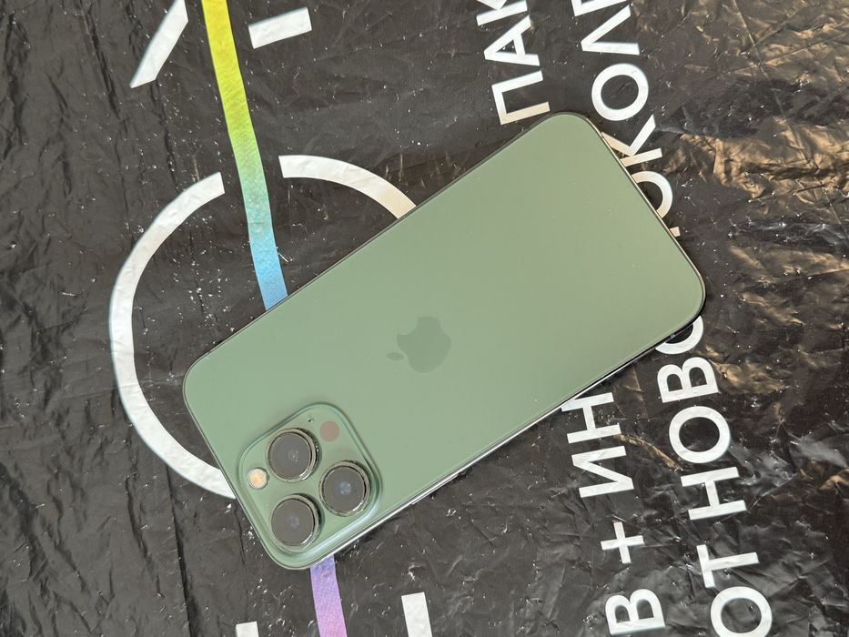 128GB iPhone 13 Pro Vivacom Гаранция 2024г. Green