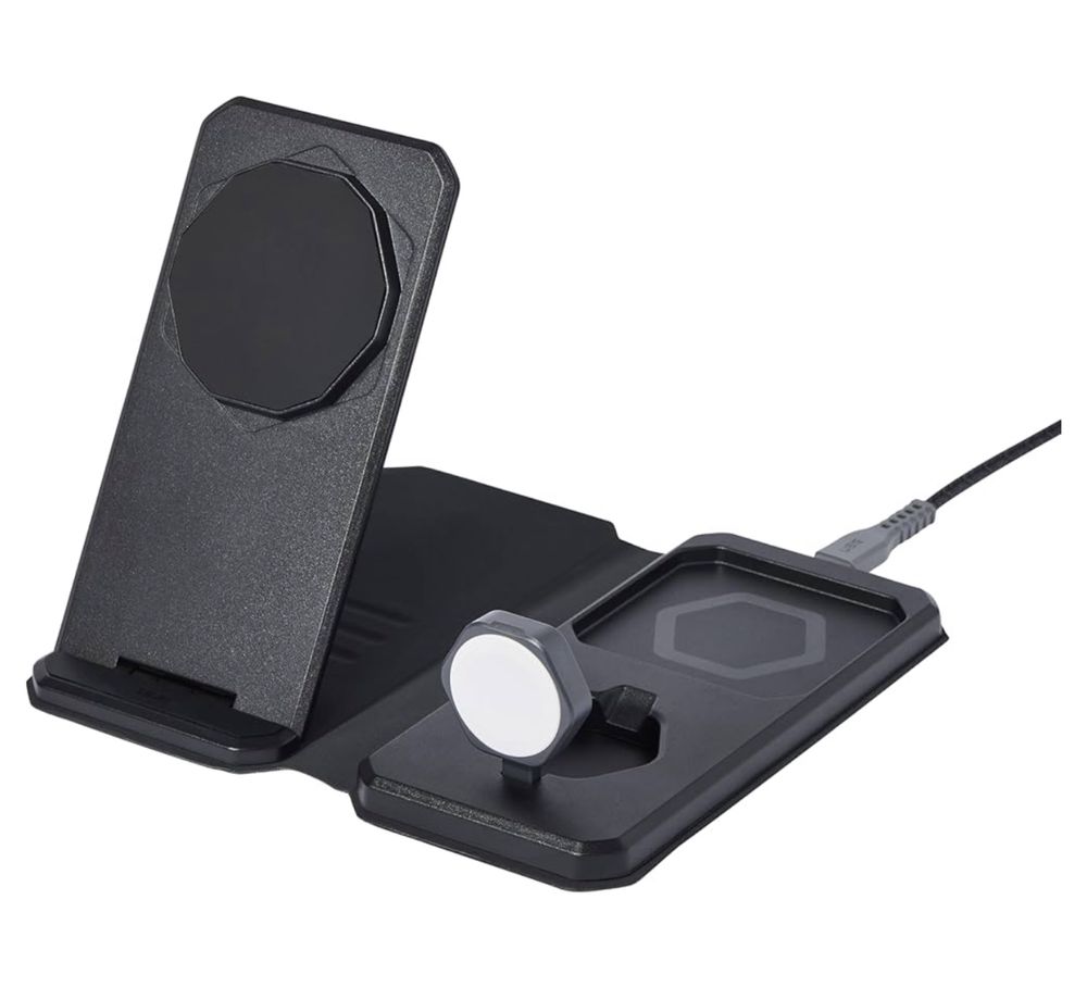 Incarcator Iphone 3in1 travel/desktop