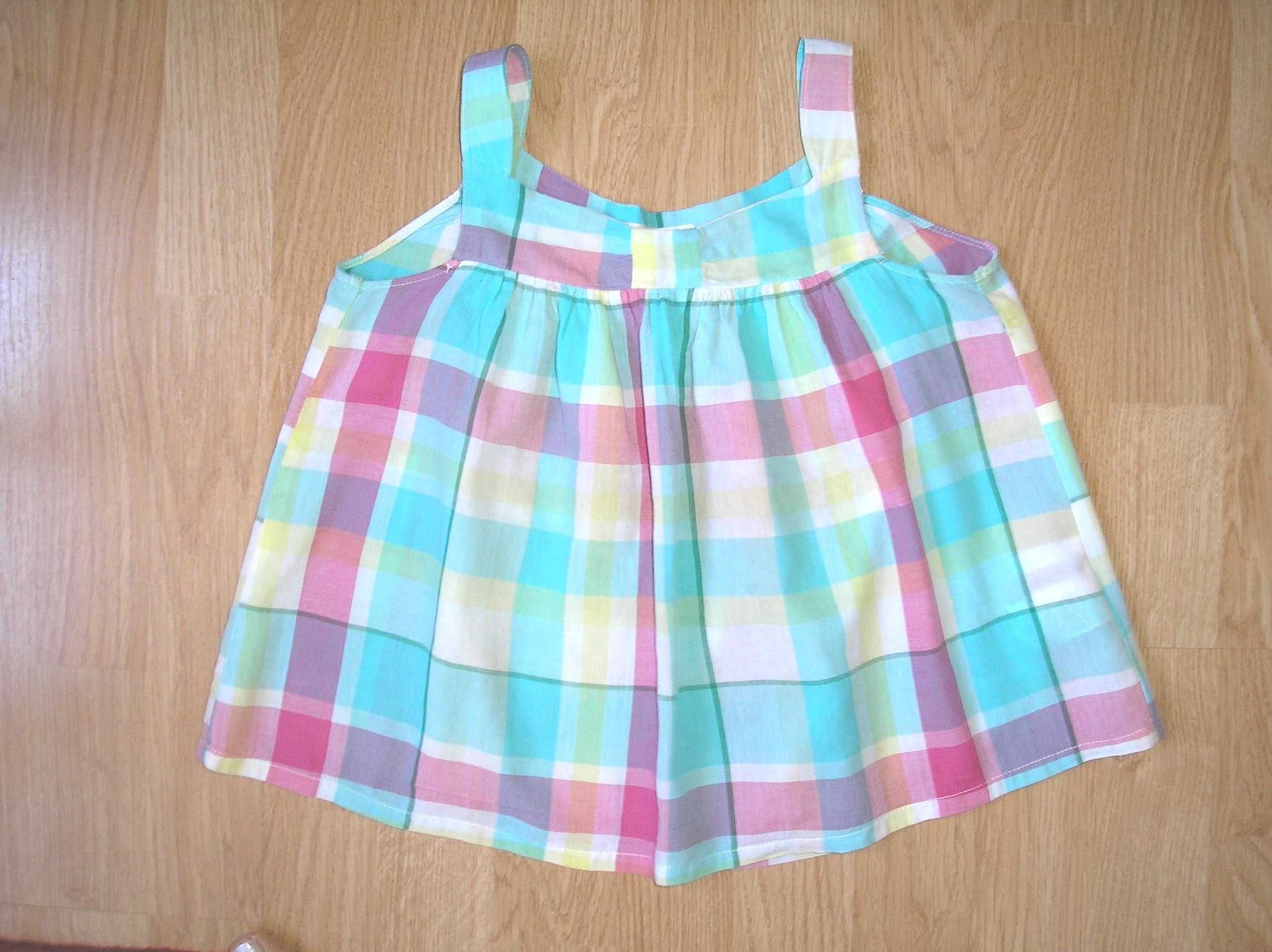 Блузи с къс ръкав, ризи, туники, 7 год., 3-4 лв.