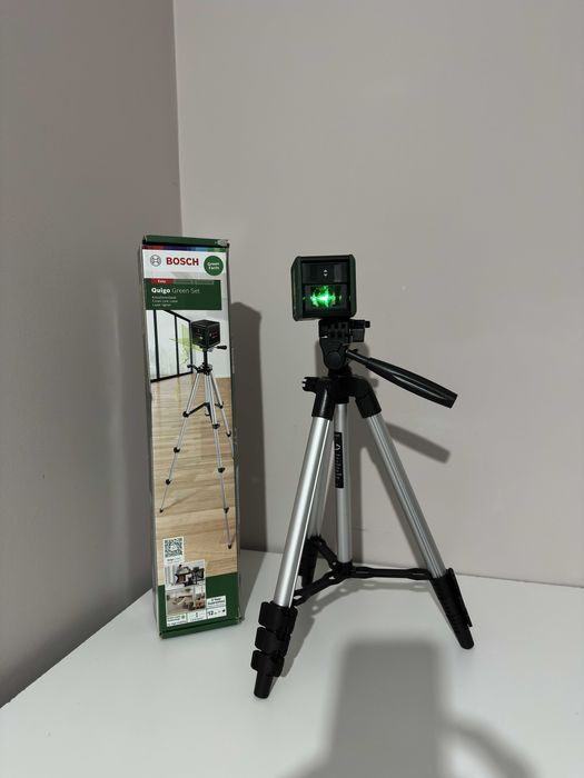 Bosch Quigo Green set Nivela laser cu linii verzi
