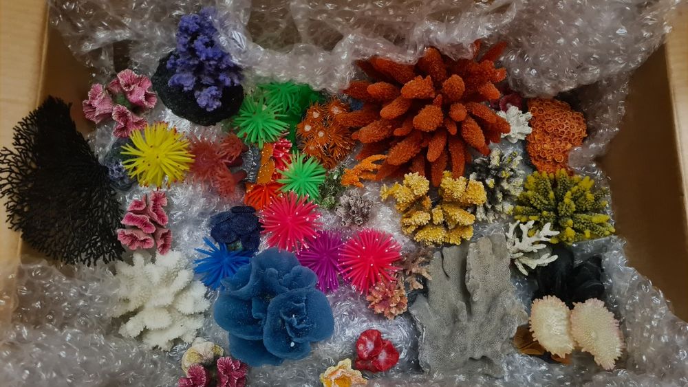 Corali artificiali pentru acvarii