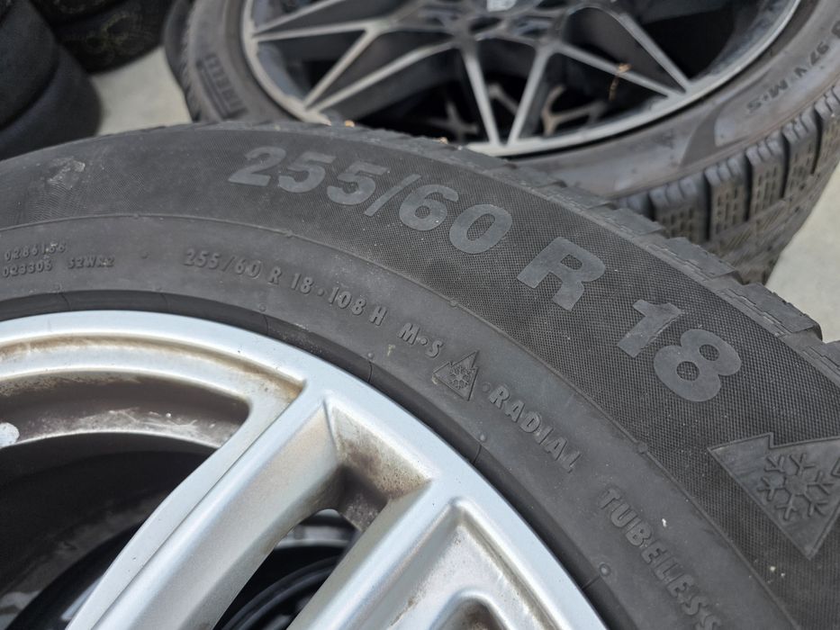 4бр Зимни гуми 255 60 18 - Continental