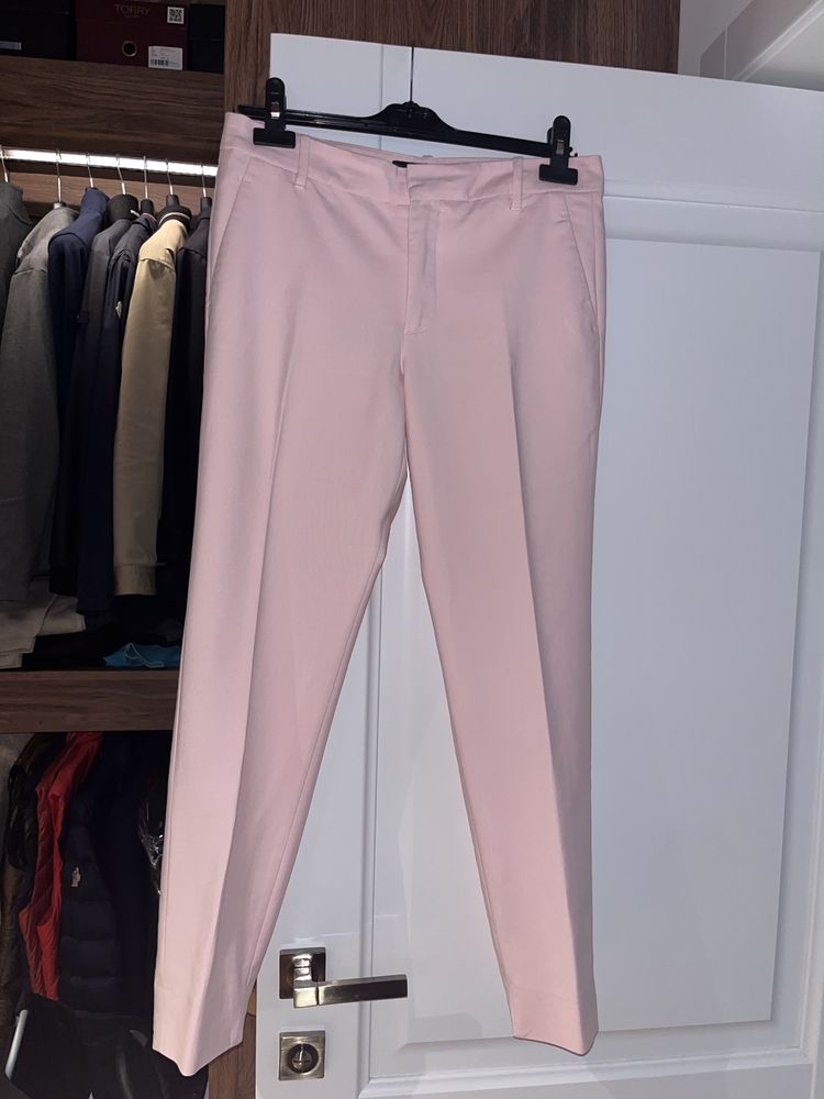 Pantaloni roz Zara, marime 36