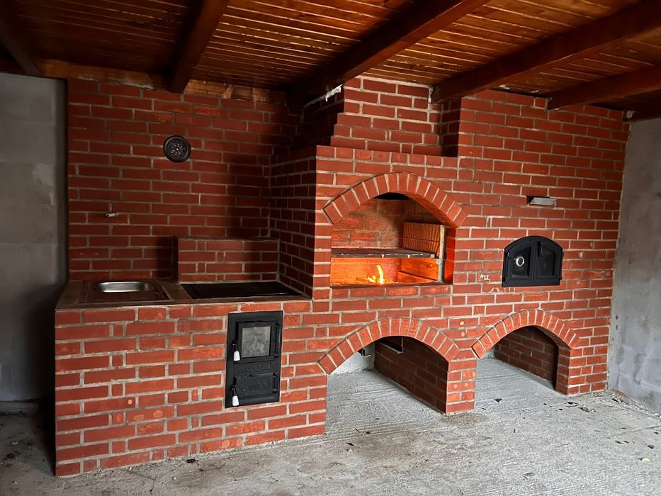 Barbeque/sobe de teracotă