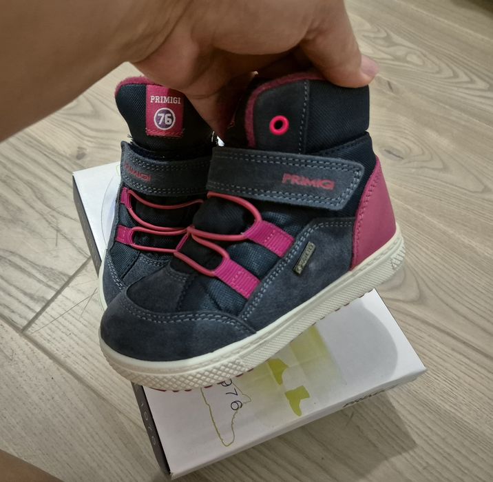 Ghete Primigi piele si lână marimea 26 fetite