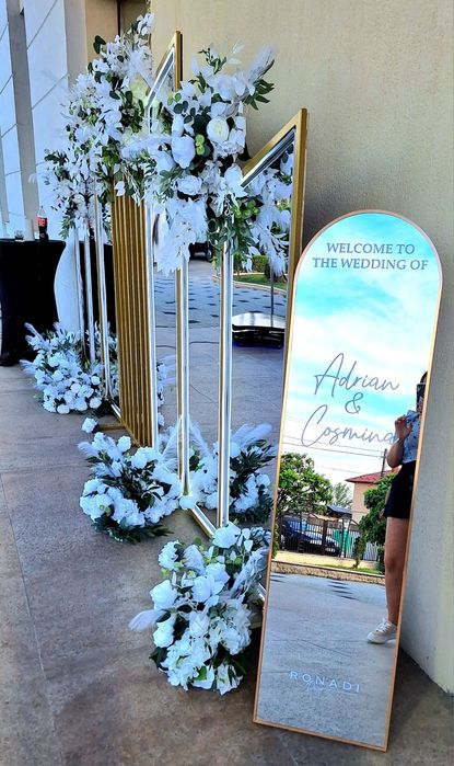 Aranjamente florale pentru nunta/botez