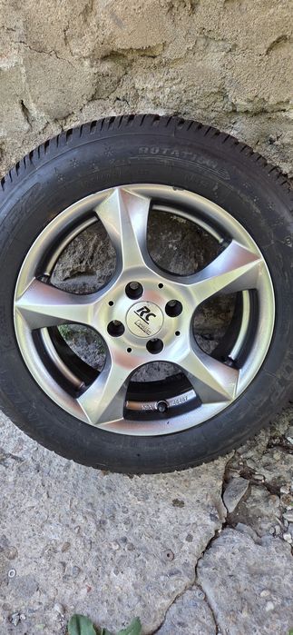 RS DESING джанти със зимни гуми 195/60/15 6,5Jх15 ЕТ38 4x100 цо 63,4