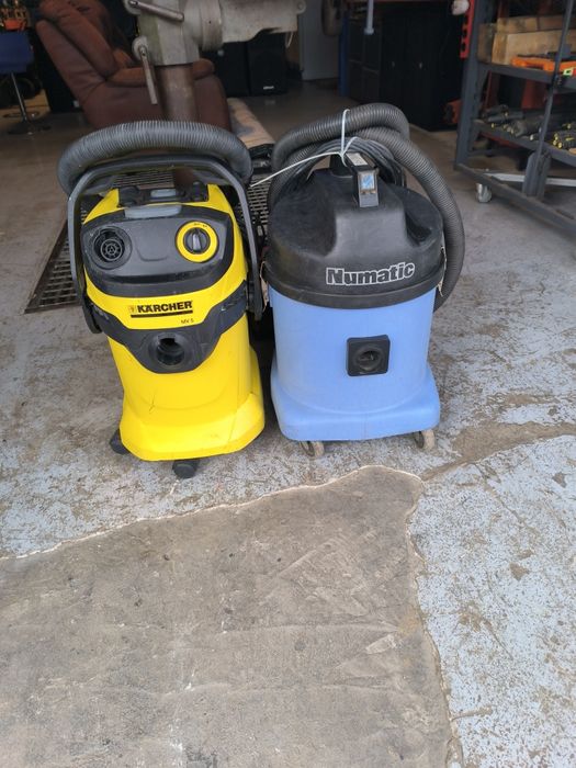 Aspirator Numatic profesional cu 2 motoare și Karcher
