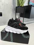Versace chain reaction Black White full box verificare colet