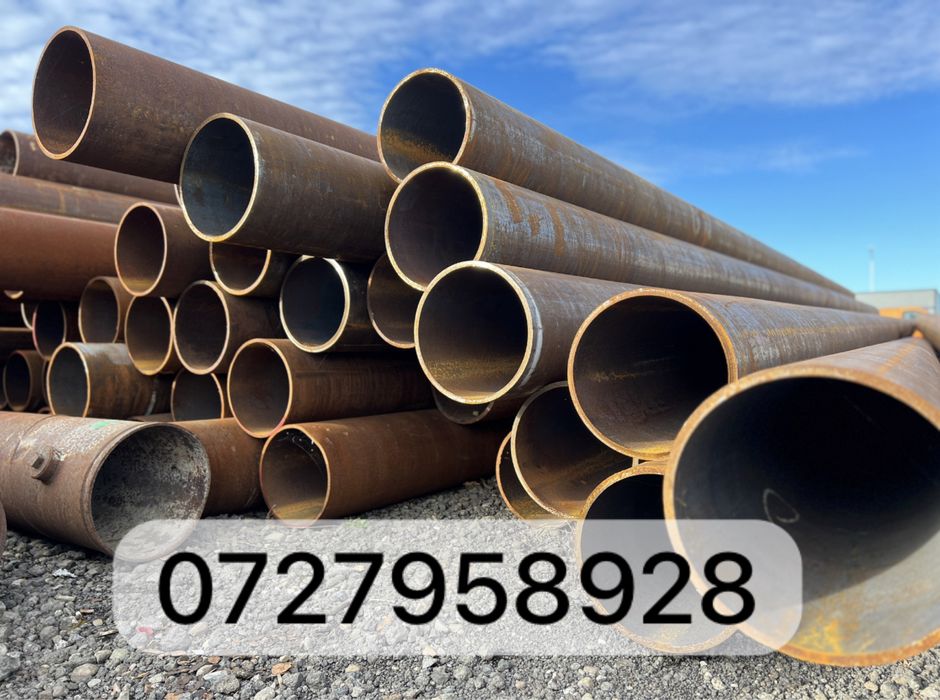 Vand teava metalica noua si recuperata in stare buna grunduita