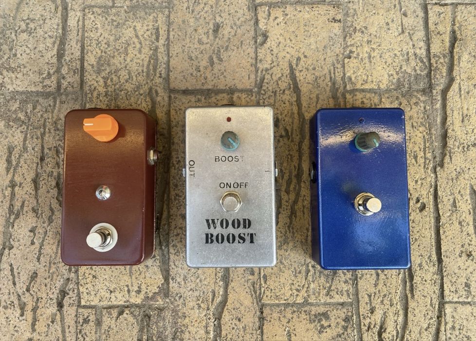 pedala efect ( boost ) chitara hand made