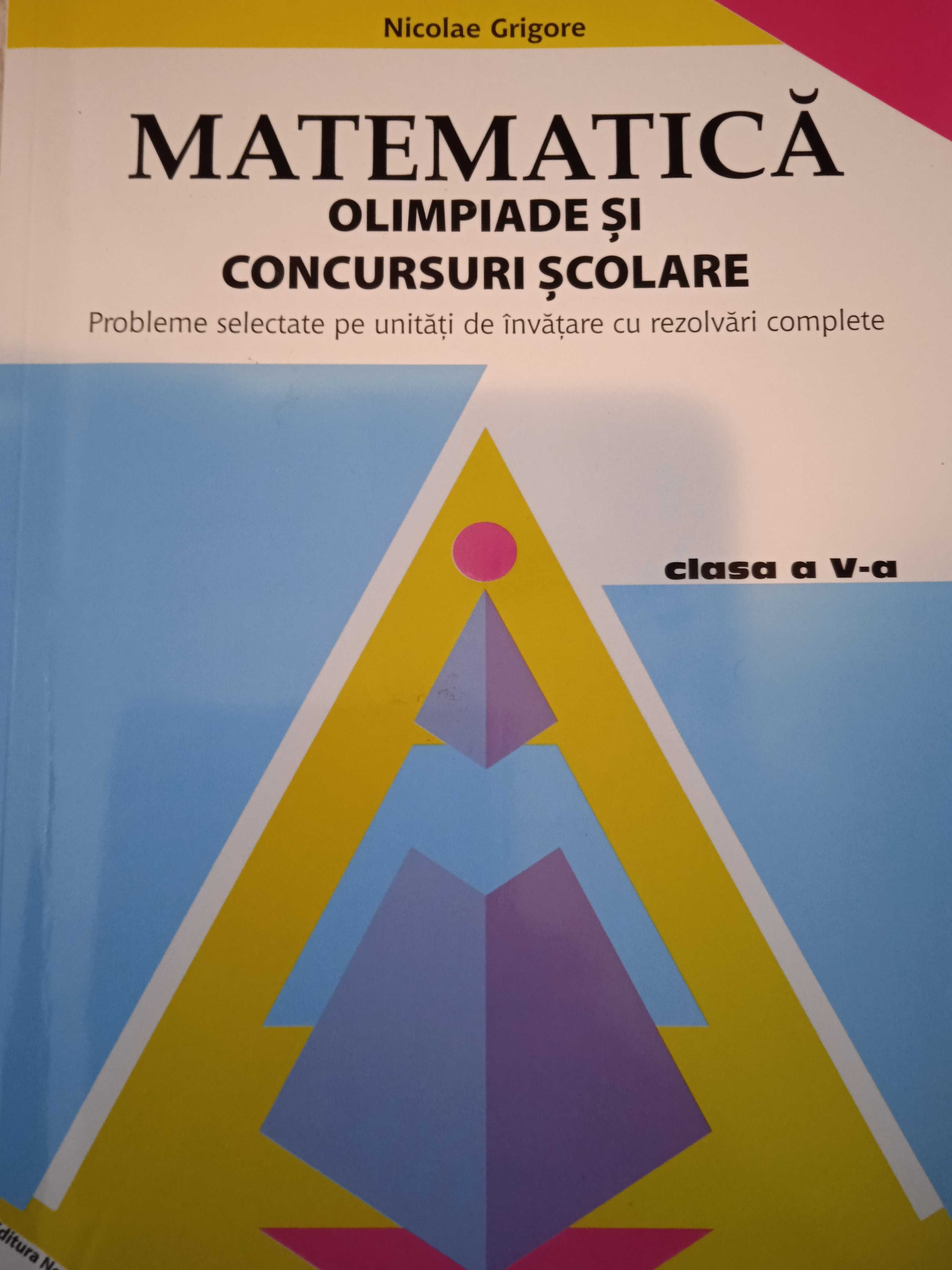 Culegere de matematică clasa a V-a olimpiade și concursuri