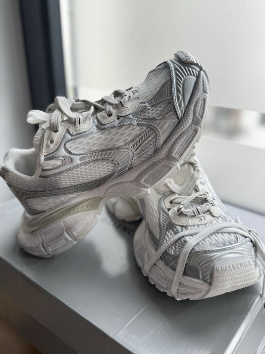 Balenciaga 3XL Trainer – White/Silver – mărimea 37 – noi, în cutie