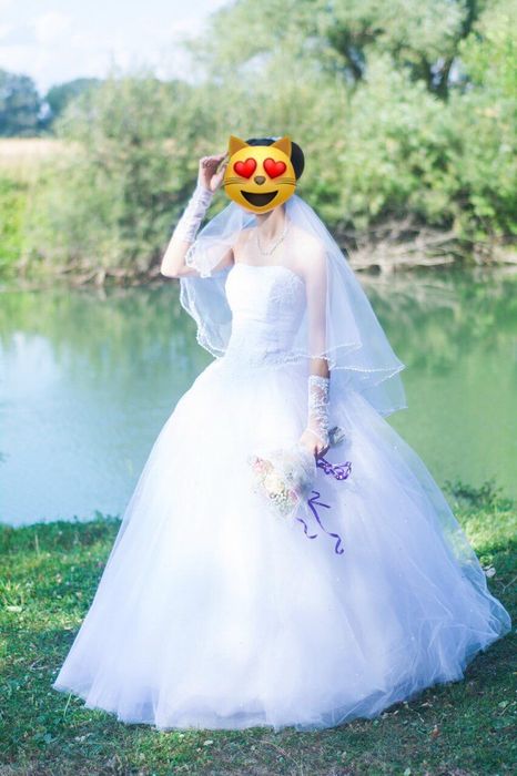 Красивое свадебное платье!