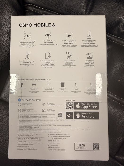 Stabilizator Dji osmo mobile 8 nou sigilat neactivat