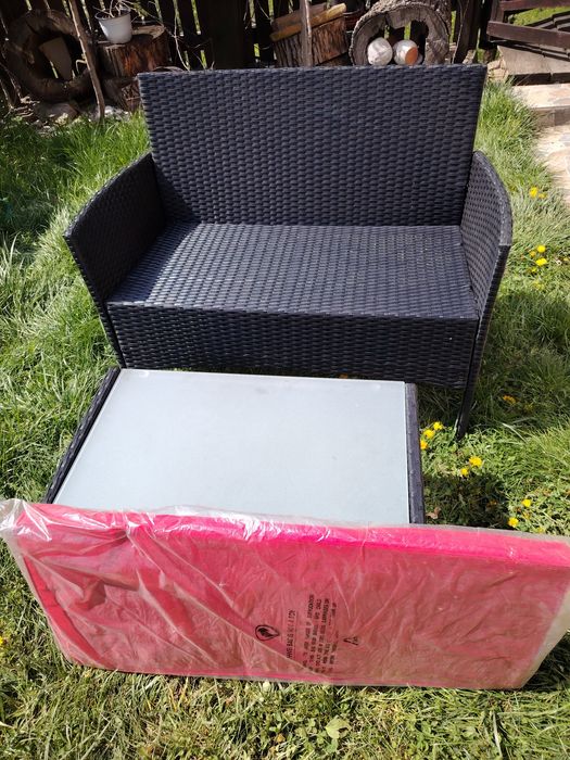 Set Nou Grădină - Balcon - Terasă imitație ratan