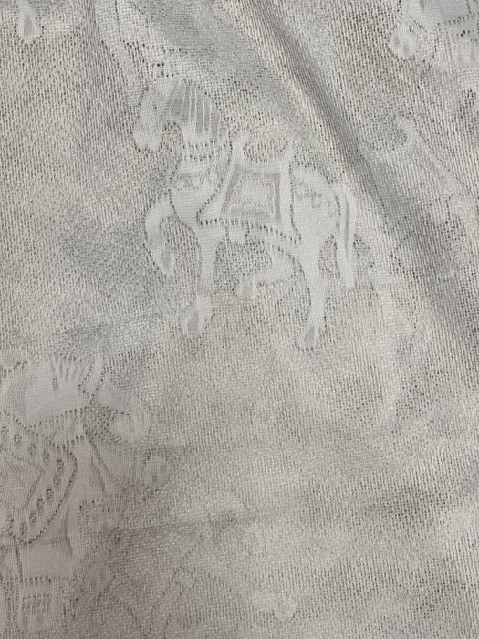 Готово за употреба перде за детска стая с кончета и слончета