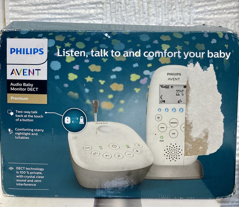 Philips Avent  DECT аудио бебефон с проектор „Звездна нощ“