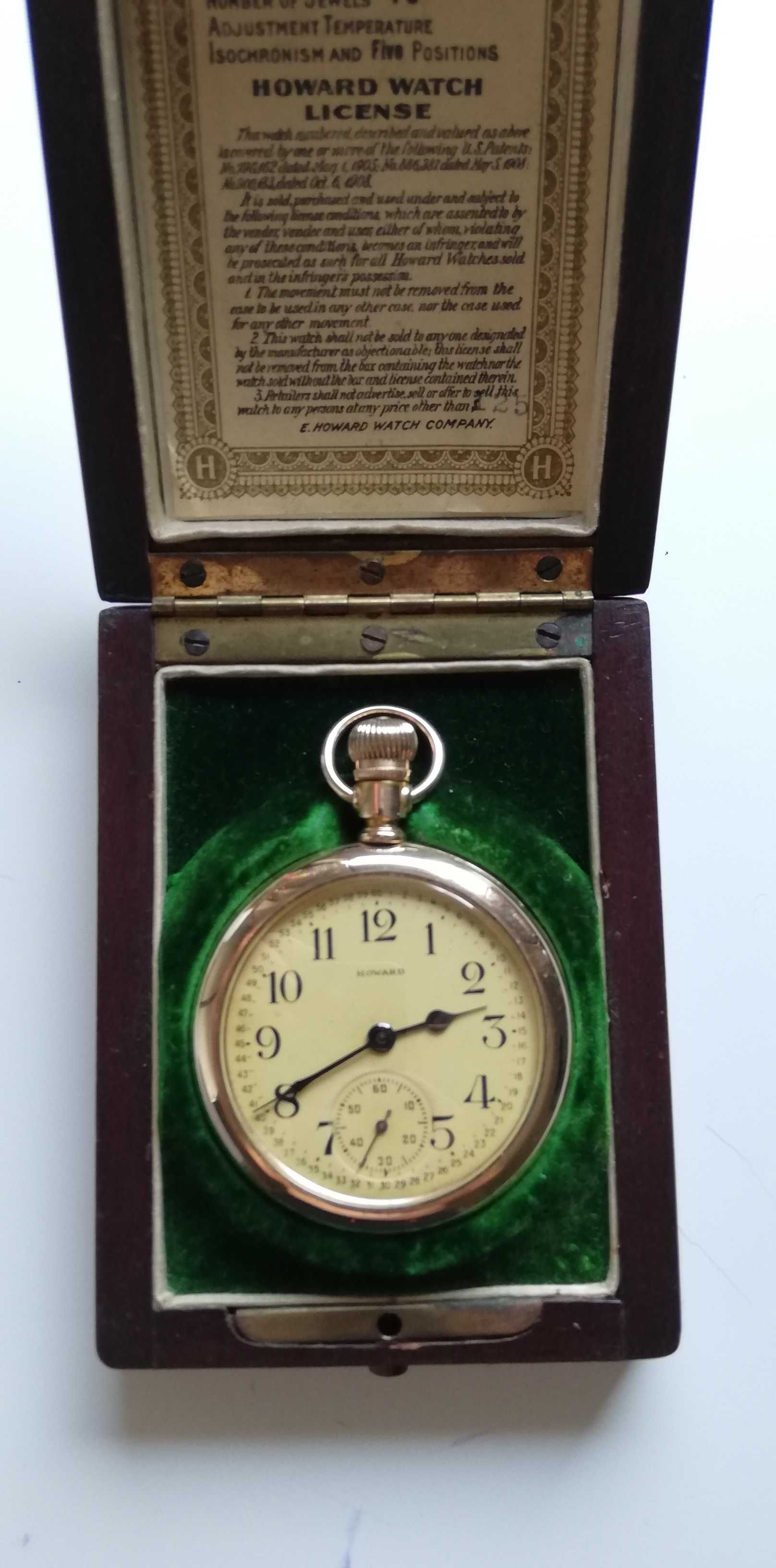 Джобен часовник E.Howard