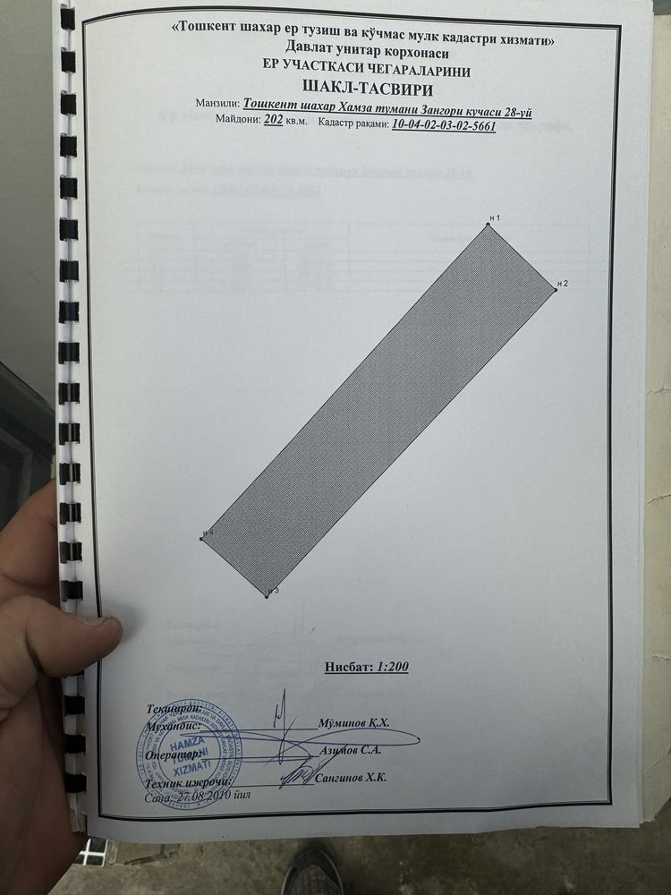 продается участок 2 сотих