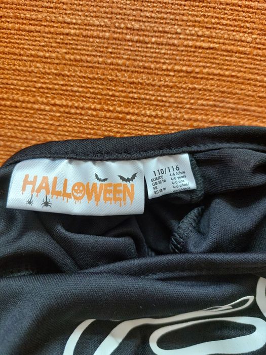 Costum schelet Halloween băiat