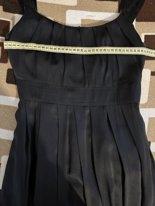 Rochie de matase, neagra, marimea S