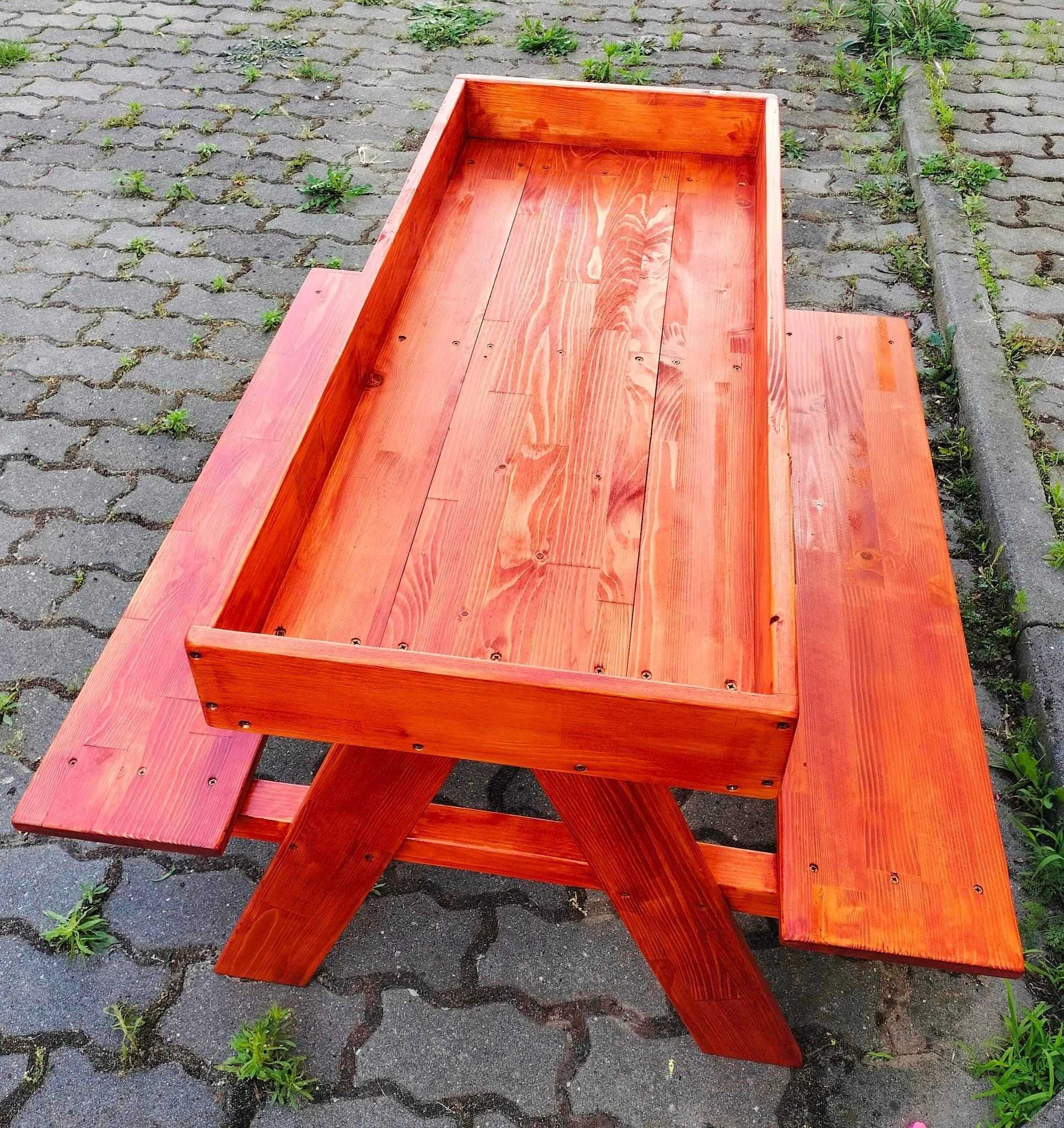 Bancuta picnic cu sandbox