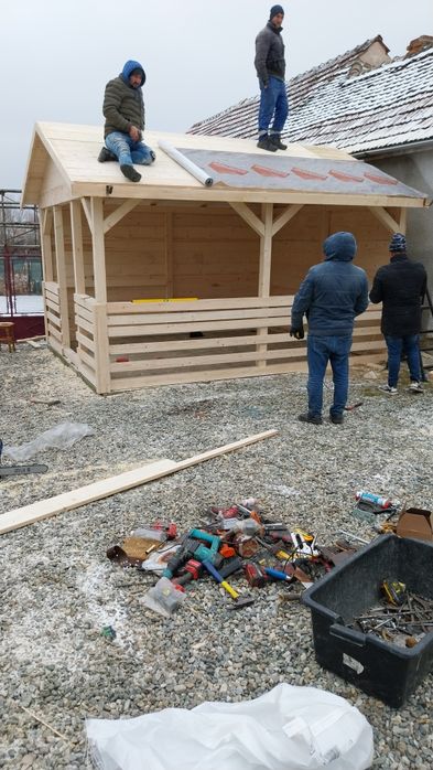 Foișoare, terase, magazii, pergole, căsuțe etc