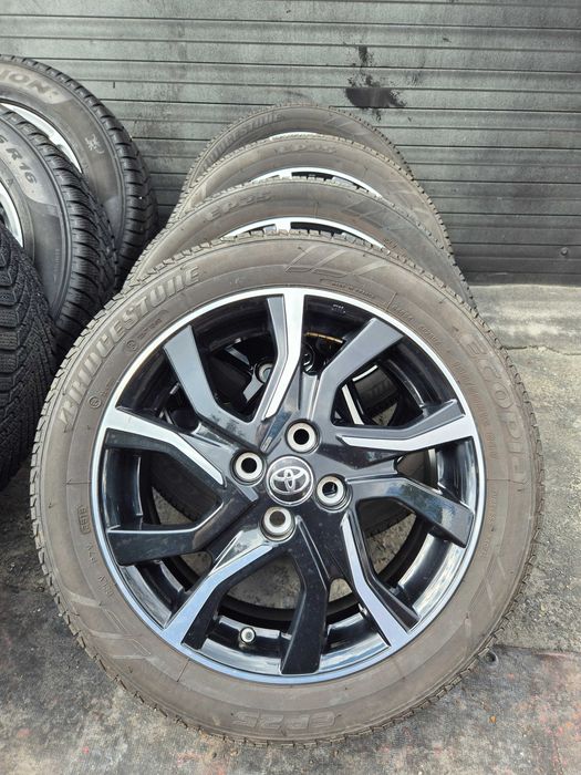 Roti Jante Aliaj 4x100 16'' 195/50/16 VARA - OEM Toyota Yaris