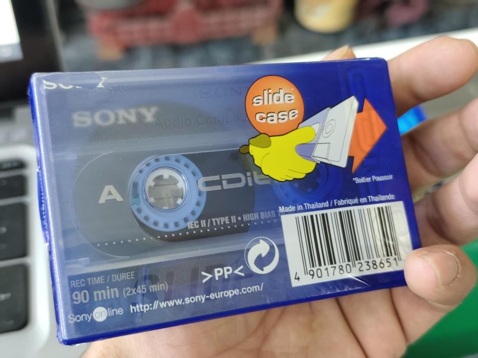 Нови аудио касетки хромни dat sony tdk
