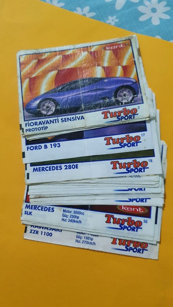Colectia Turbo Sport Kent anii '90