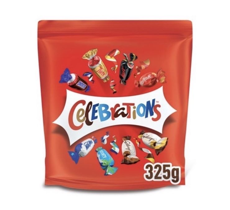 Celebration’s шоколадови бонбони захарно изделие сладко десерт