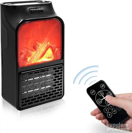Портативна мини печка с ефект пламък - Flame Heater 900W