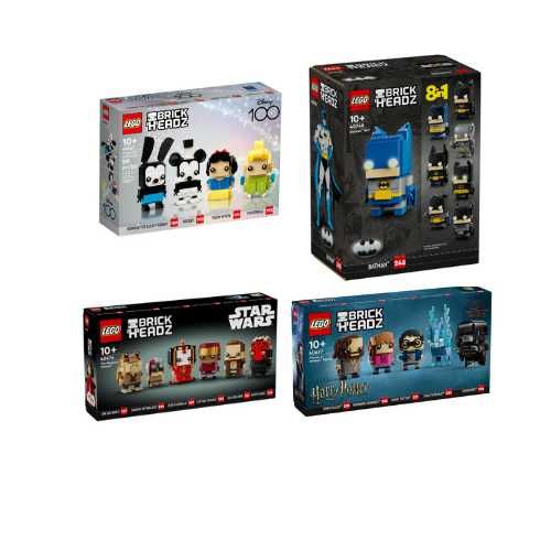 Lego BrickHeadz - 40676, 40677, 40748, 40622