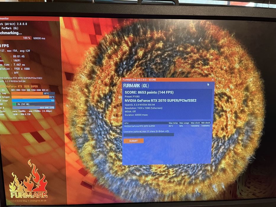 Компютър с RTX 2070 SUPERE и Inter Core i7-9700KF