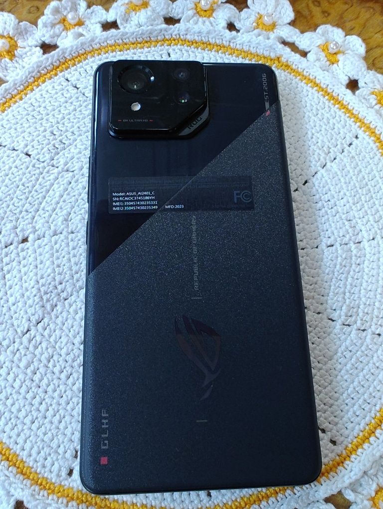 Rog Phone 8 12/256 Gb nou, impecabil, garanție doi ani Asus