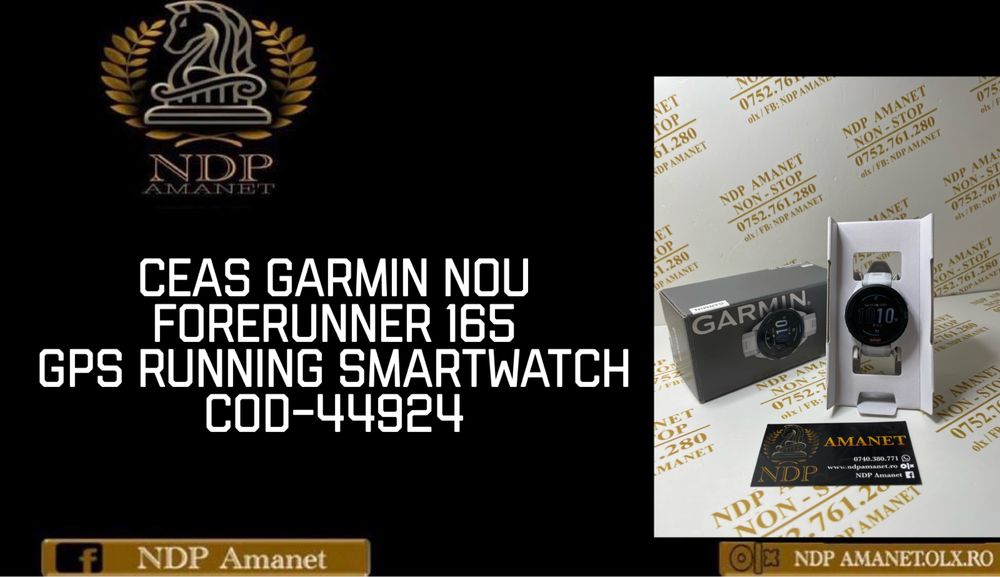 NDP Amanet Braila Ceas Garmin Forerunnee 165( 44924)