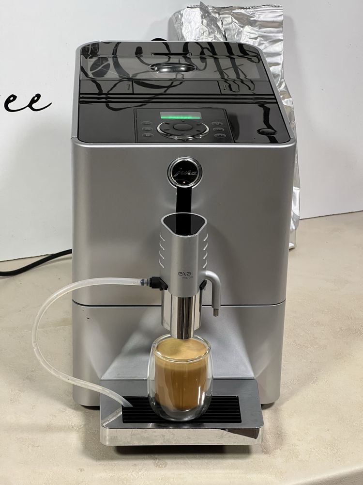Кафемашина кафе автомат jura ena micro 9 с гаранция