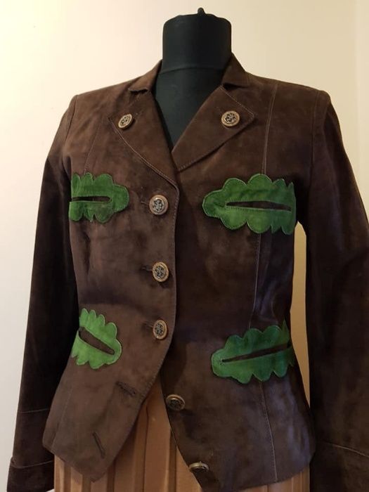 Oferta! Jacheta/sacou piele intoarsa Tara Jarmon