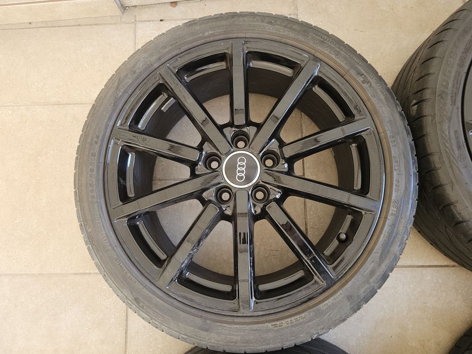 Jante originale Audi ca noi + Anvelope vara 225 40 18