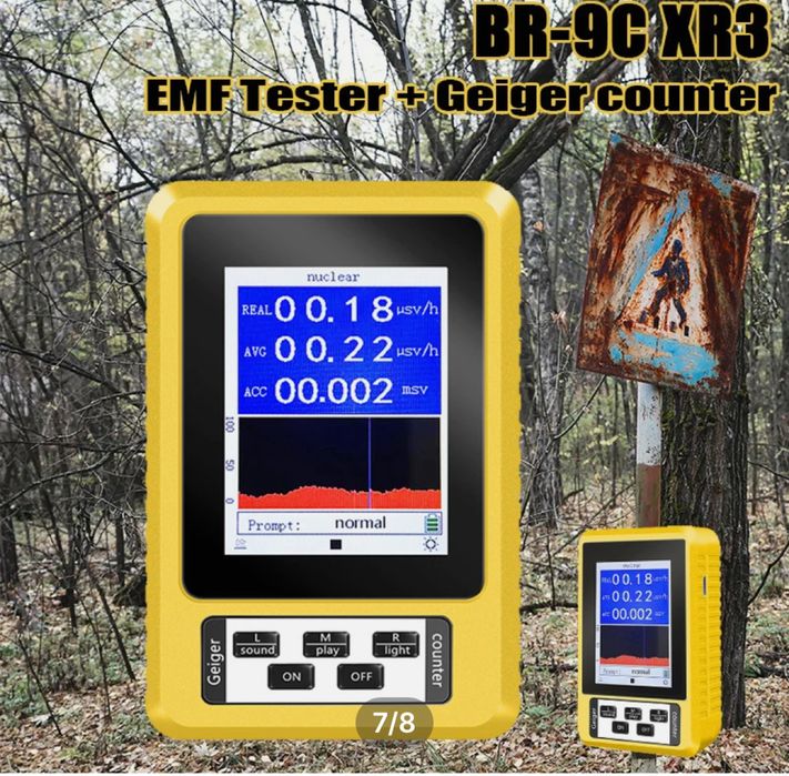 Продам прибор для измеренич радиации и электромагнитного поля