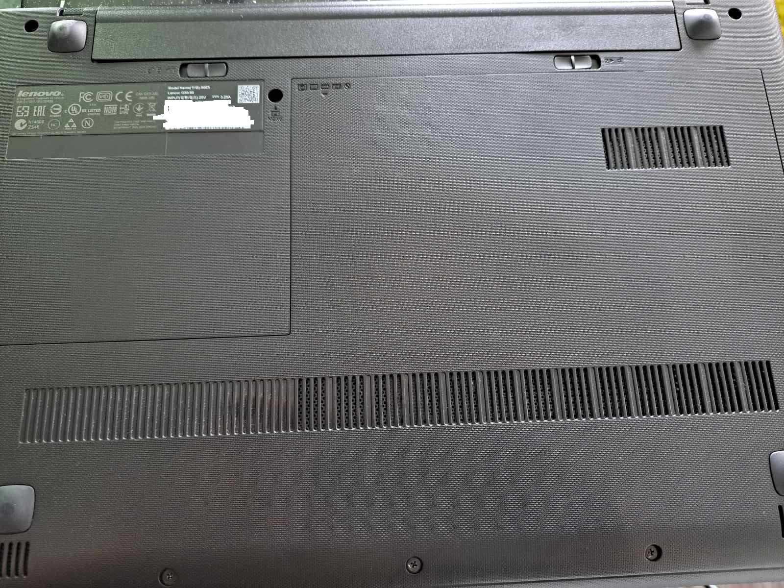 Notebook Lenovo G50-80
