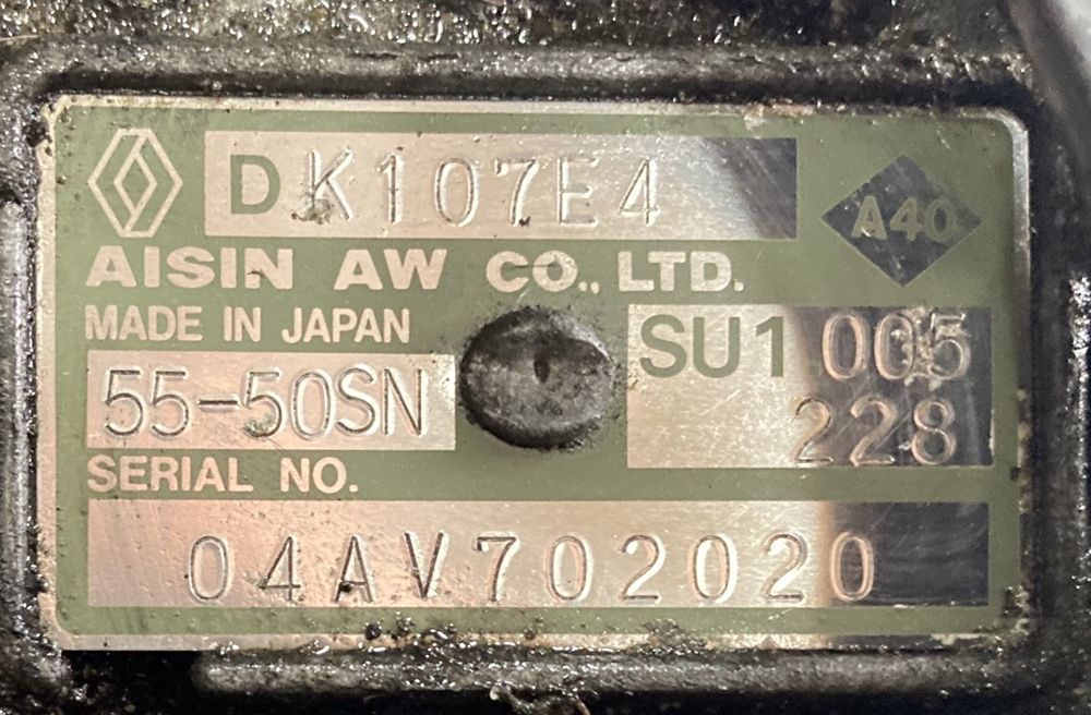 Renault grand espace 2005г 2.2dci 150кс скоростна кутия автомат