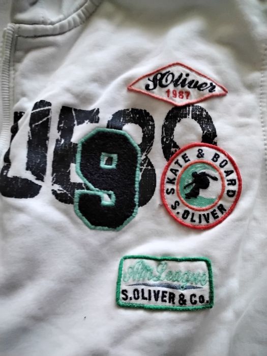 Бял суичър s'Oliver