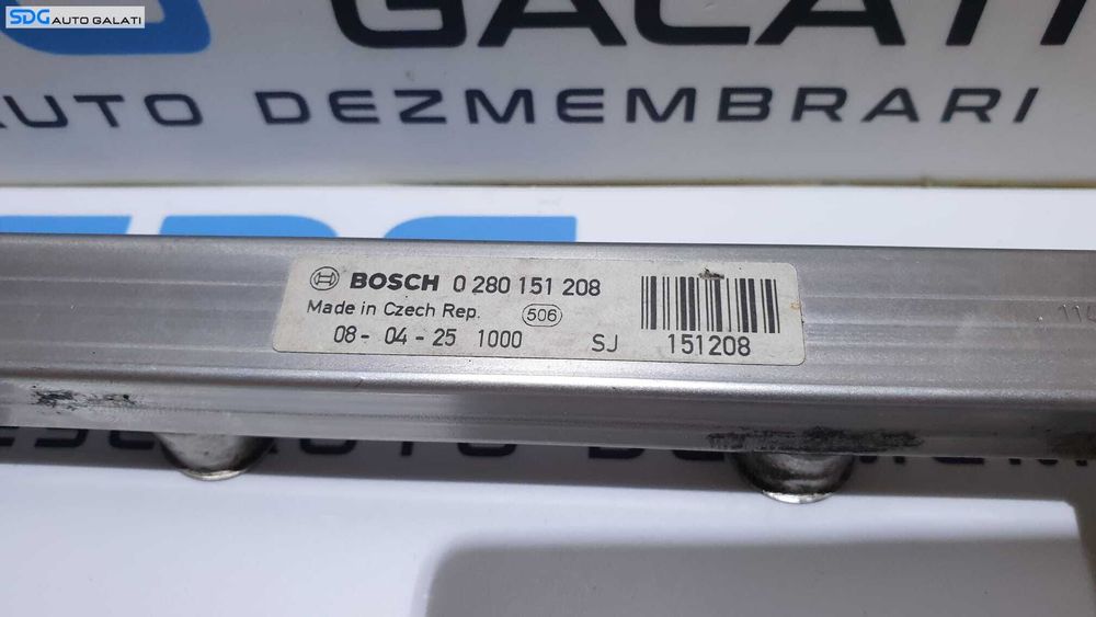 Rampa Presiune Injectoare Distribuitor Carburant Benzina Chevrolet Cruze 1.4 B 2015 - 2019 Cod 0280151208