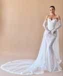 Rochie de Mireasa cu Dantela Chantilly