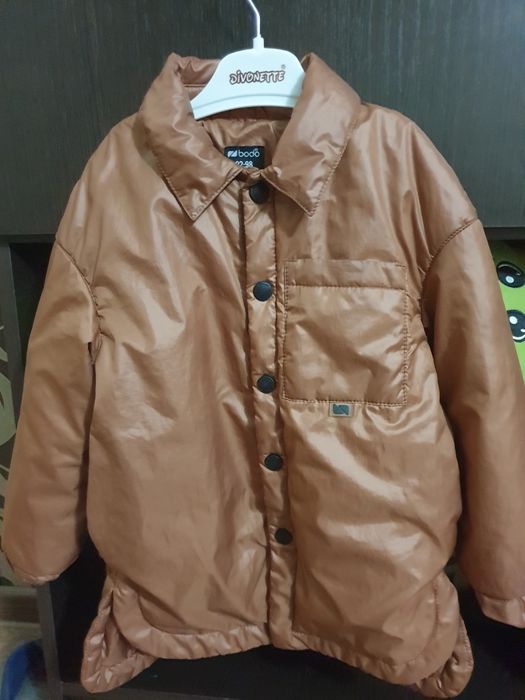 Куртка-рубашка утеплённая детская