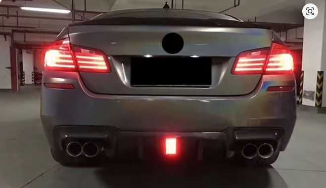 Дифузер с LED светлина BMW 5 Серия F10 F11 F18 M Sport 2010-2016