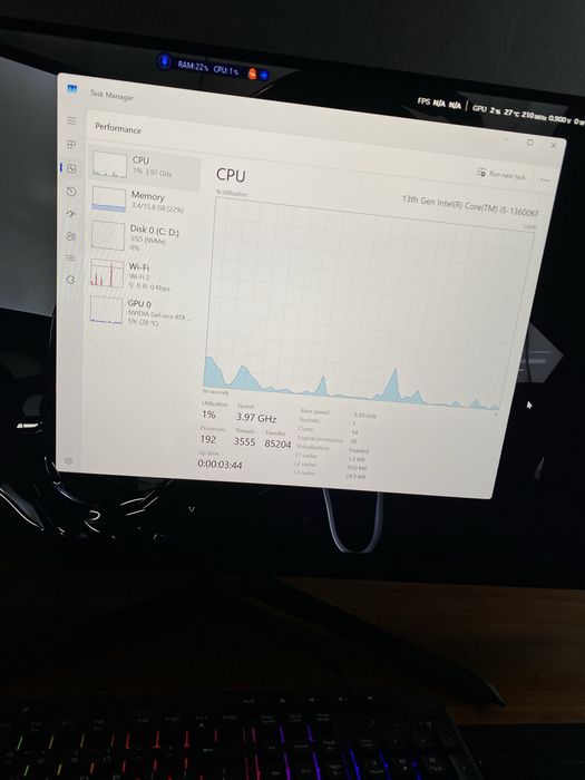 Pc gaming i5 13600kf & RTX 4060
