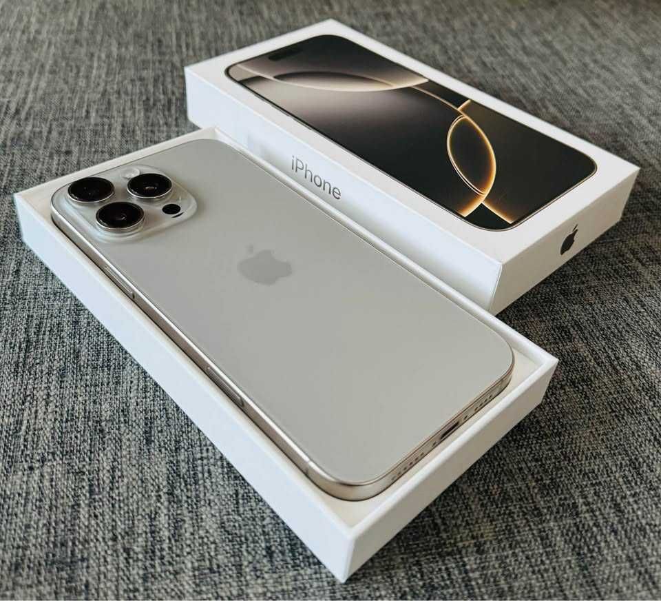 16 Pro Max Natural Titanium